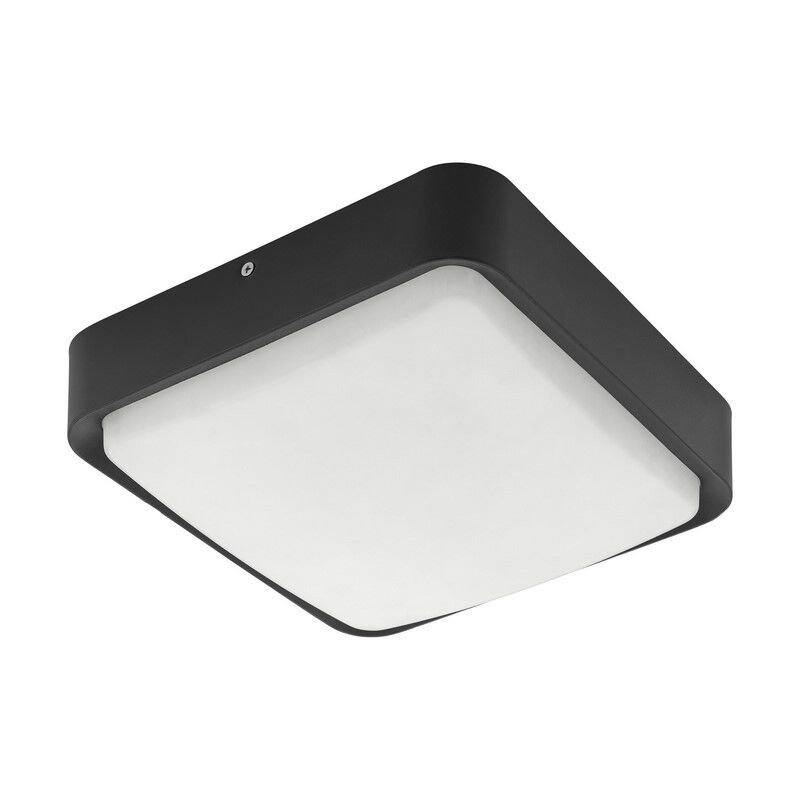 Luminaire extérieur noir en aluminium, Mace, IP44