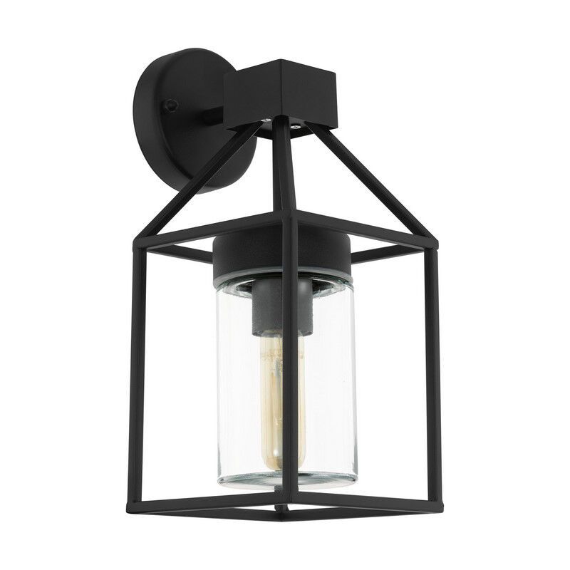 Luminaire extérieur noire en métal, Riff, IP44