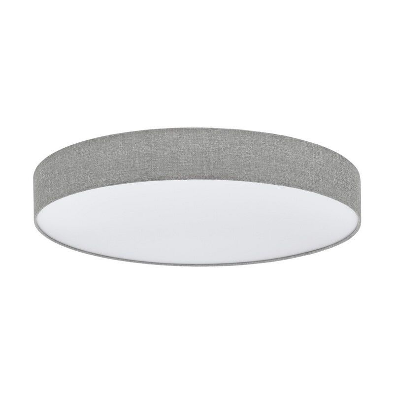 Plafonnier gris en plastique, Sila, 60W, blanc chaud à froid réglable LED, avec télécommande Plafonnier gris en plastique, Sila, 60W, blanc chaud à froid réglable LED, avec télécommande