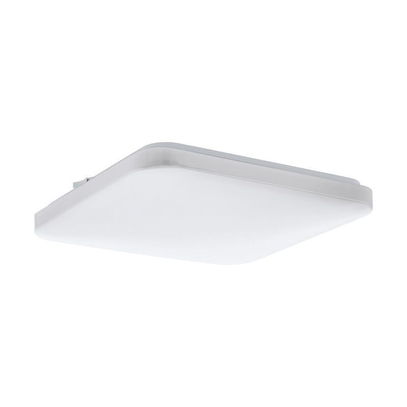 Lampe plafond blanche en acier, Eloise, 17W, 3000K LED