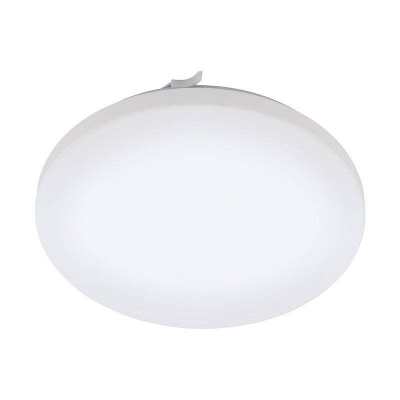 Plafonnier blanc en plastique, Eloise, 14,6W, 3000K LED, IP44 Plafonnier blanc en plastique, Eloise, 14,6W, 3000K LED, IP44