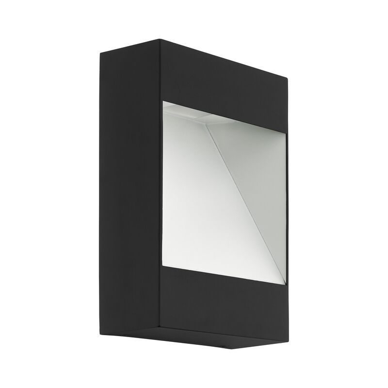 Luminaire extérieur anthracite en aluminium, Elvi, 10W, 3000K LED, IP44