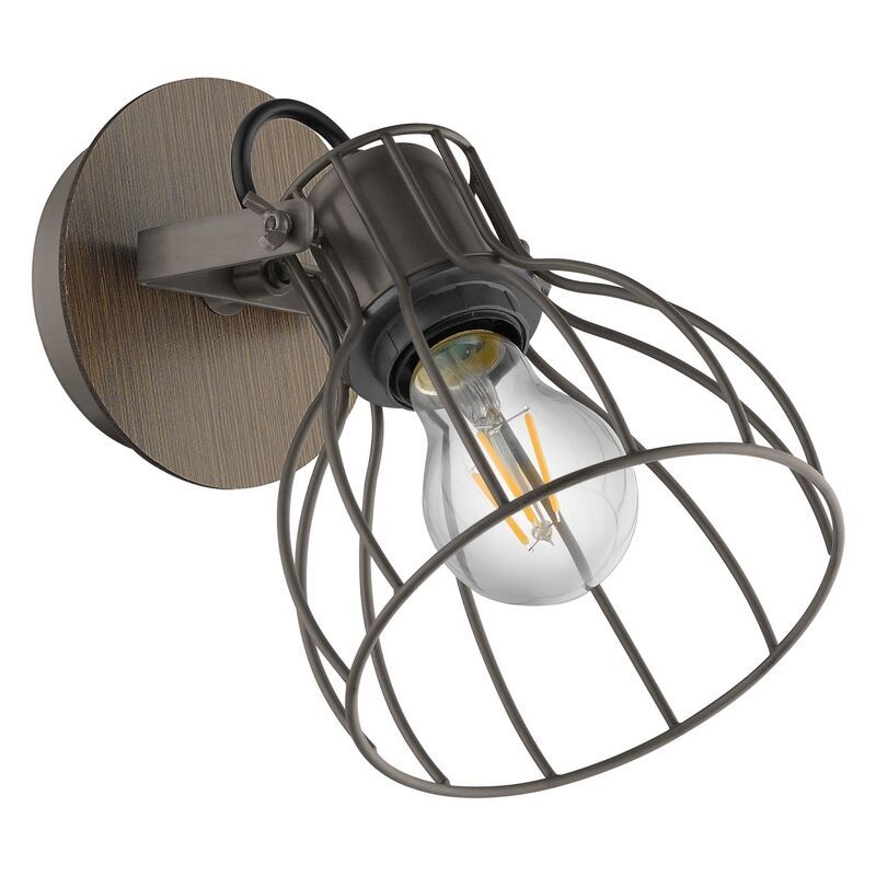 Spot plafond en bois marron, Tjarda Spot plafond en bois marron, Tjarda
