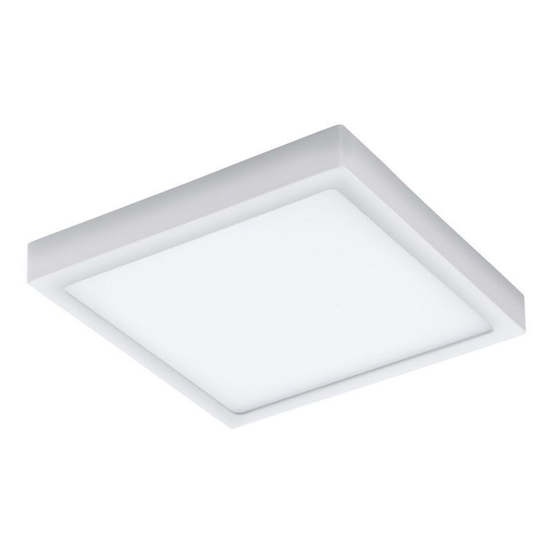 Luminaire extérieur blanc en aluminium, Evi, 22W, blanc chaud à froid réglable LED, IP44, avec télécommande