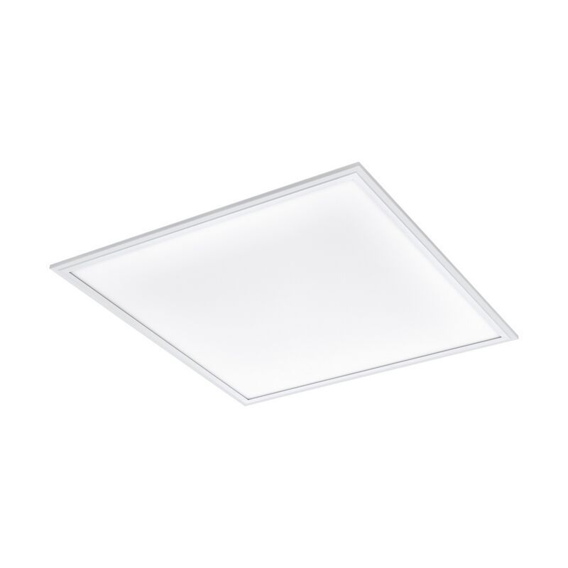 Lampe plafond blanche en aluminium, Cathy, 30W, couleur réglable LED