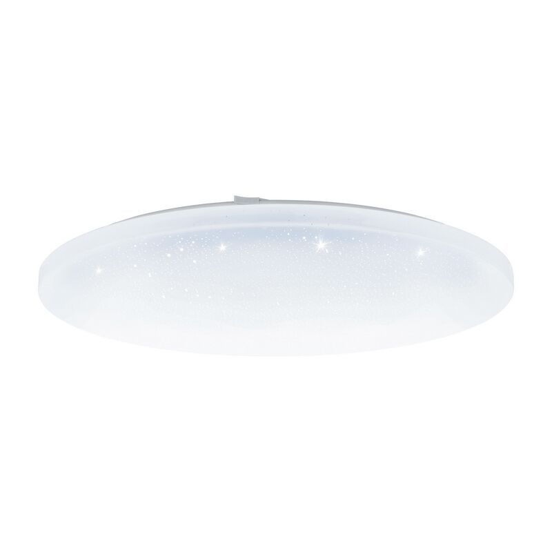 Lampe plafond blanche en acier, Eloise, 36W, couleur réglable LED
