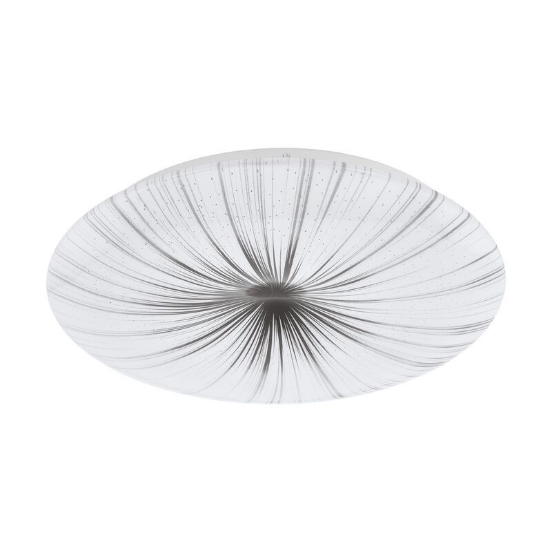 Lampe plafond blanche en acier, Josta, 24W, 3000K LED