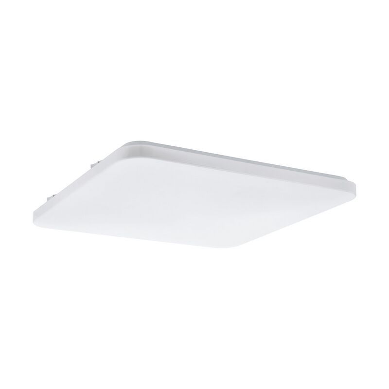 Lampe plafond blanche en acier, Eloise, 50W, 3000K LED