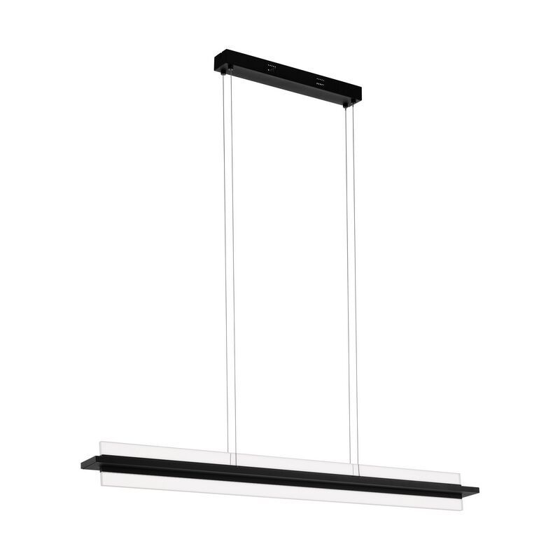 Suspension noire en aluminium, Twan, 14W, 3000K LED Suspension noire en aluminium, Twan, 14W, 3000K LED