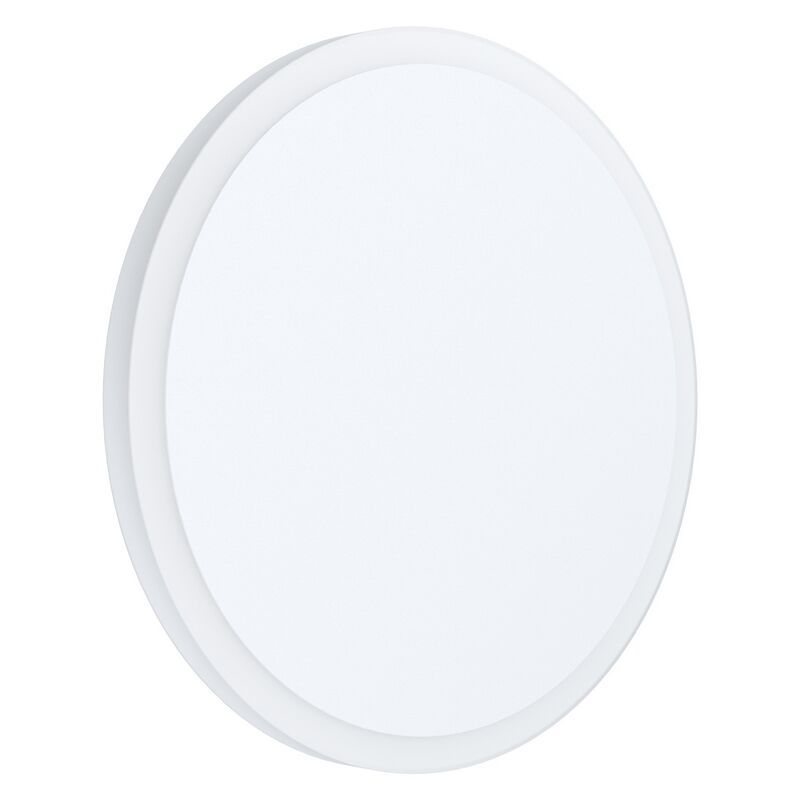 Lampe plafond blanche en acier, Evalien, 8W, 3000K LED