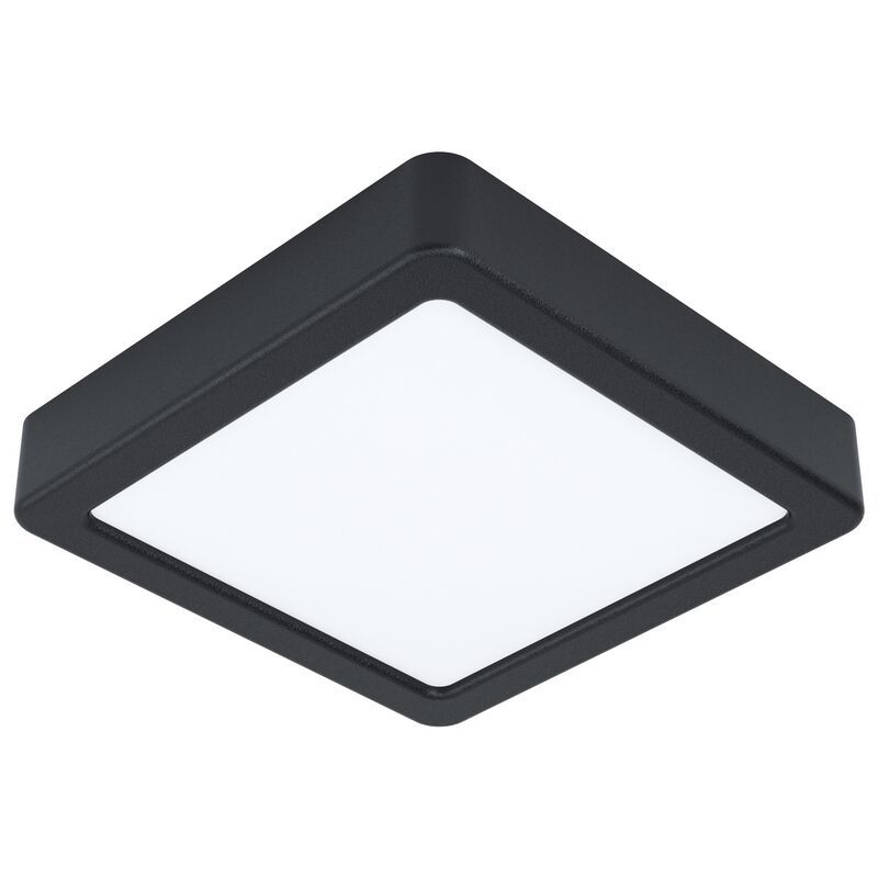 Plafonnier noir en acier, Pascale, 10W, 4000K LED Plafonnier noir en acier, Pascale, 10W, 4000K LED