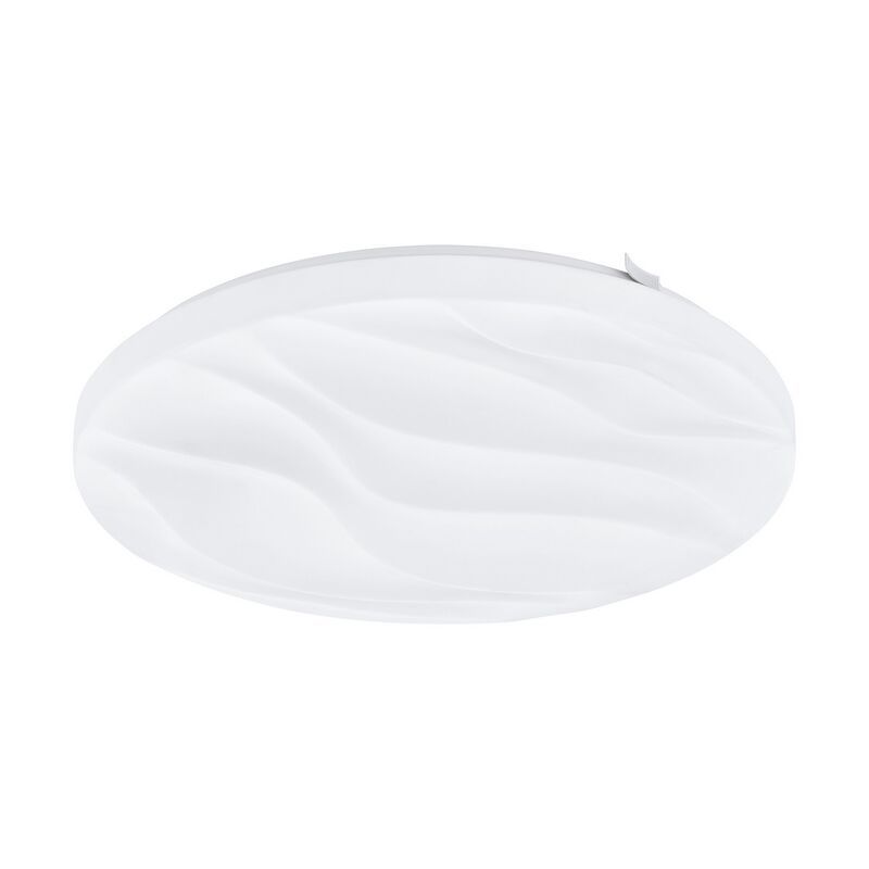 Lampe plafond blanche en acier, Aniel, 17W, 3000K LED Lampe plafond blanche en acier, Aniel, 17W, 3000K LED
