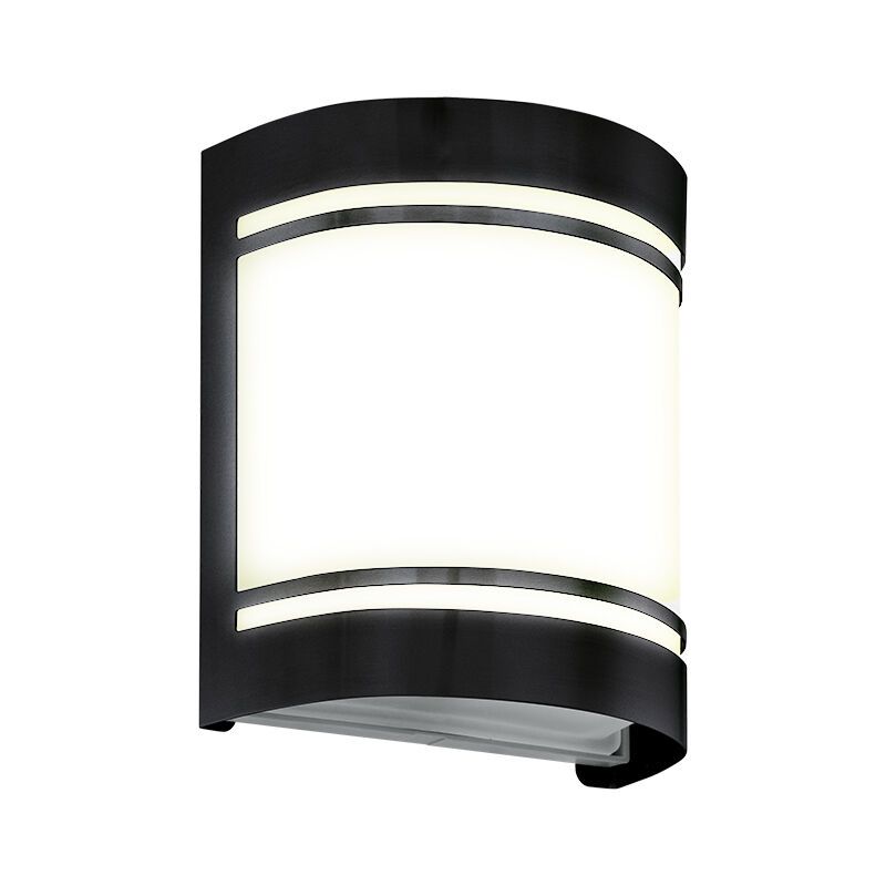 Luminaire extérieur noir en acier, Aartje, IP44 Luminaire extérieur noir en acier, Aartje, IP44