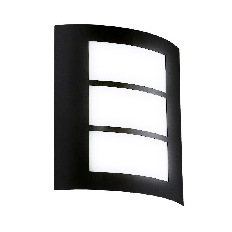 Luminaire extérieur noir en acier, Aartje, IP44 Luminaire extérieur noir en acier, Aartje, IP44
