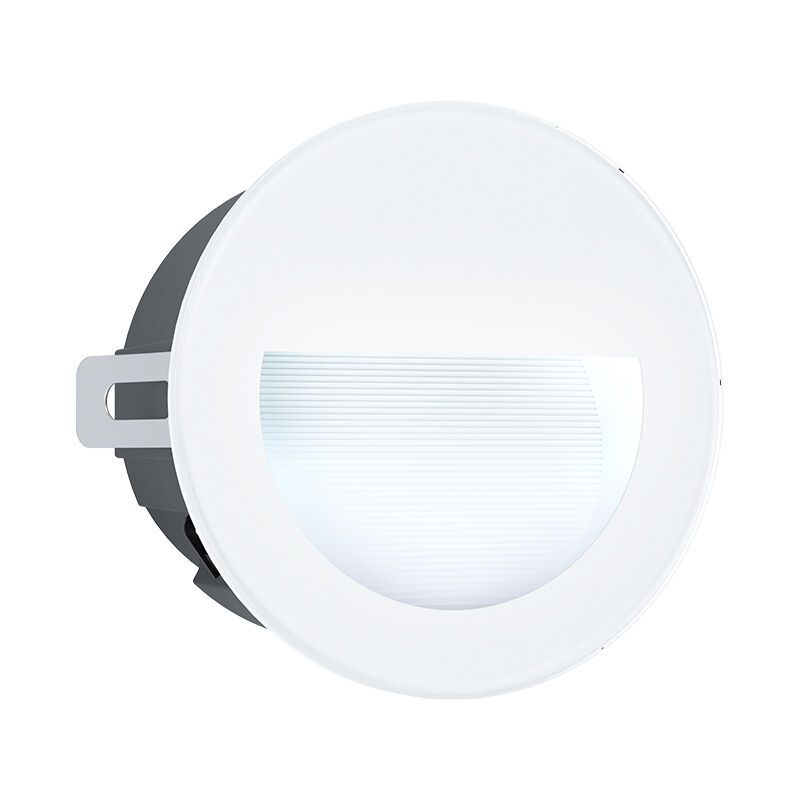 Applique d'extérieur encastrable blanche en aluminium, Luigino, 2,5W, 4000K LED, IP65 Applique d'extérieur encastrable blanche en aluminium, Luigino, 2,5W, 4000K LED, IP65