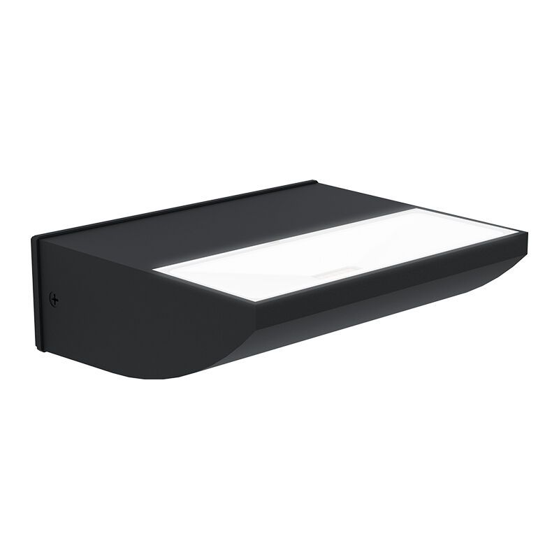 Luminaire extérieur noire en aluminium, Samuel, 10,5W, 3000K LED, IP44