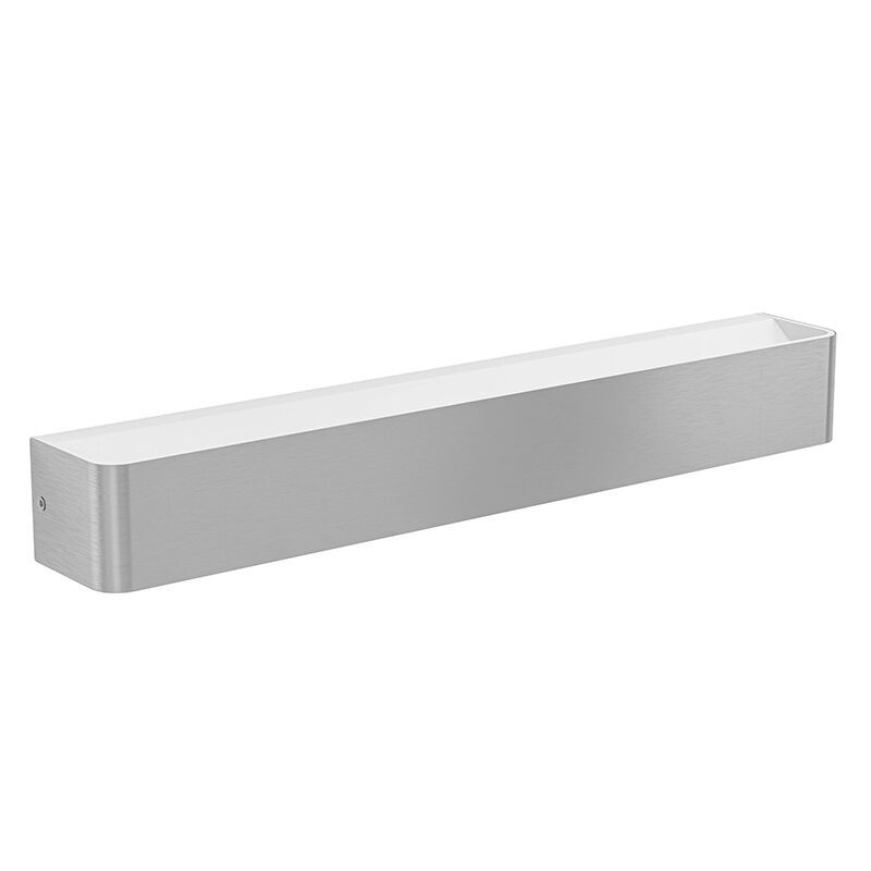 Applique salle de bain nickel en aluminium, Rafael, 26,5W, 3000K LED, IP44