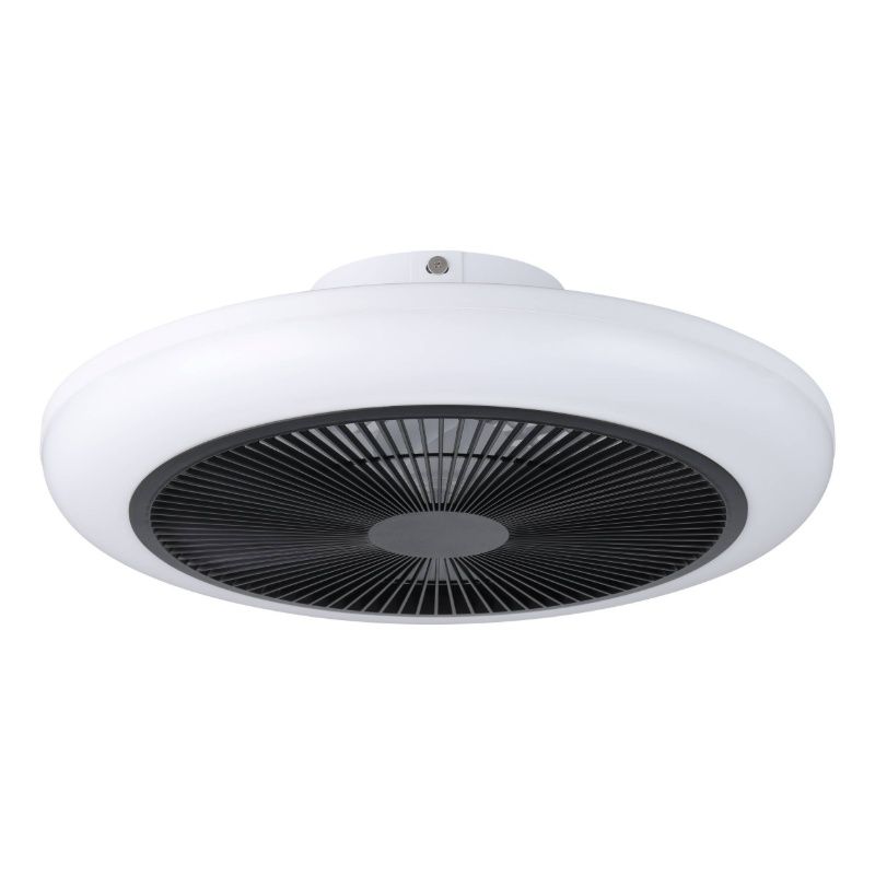 Ventilateur de plafond blanc en plastique, Henny, 5,2W, blanc chaud à froid réglable LED, avec télécommande Ventilateur de plafond blanc en plastique, Henny, 5,2W, blanc chaud à froid réglable LED, avec télécommande