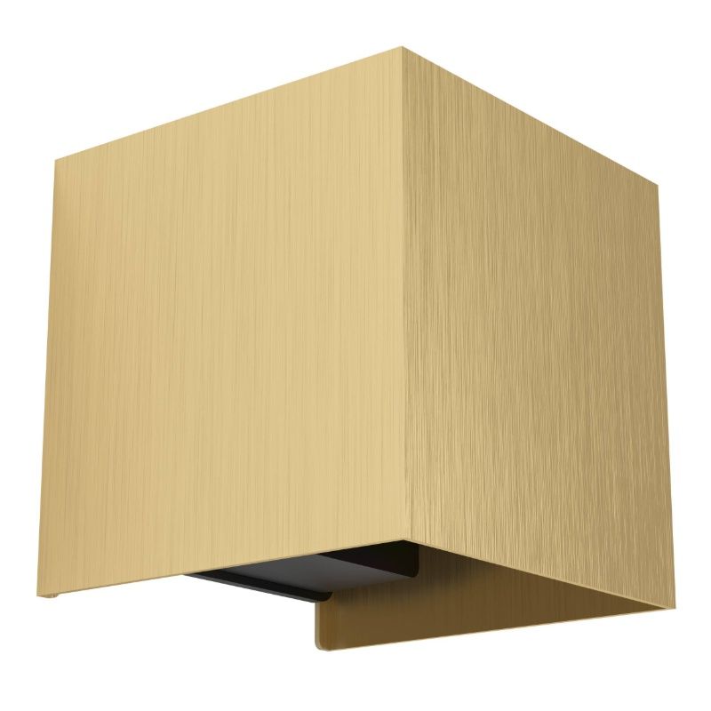 Applique murale jaune en aluminium, Odile, 1,5W, 3000K LED