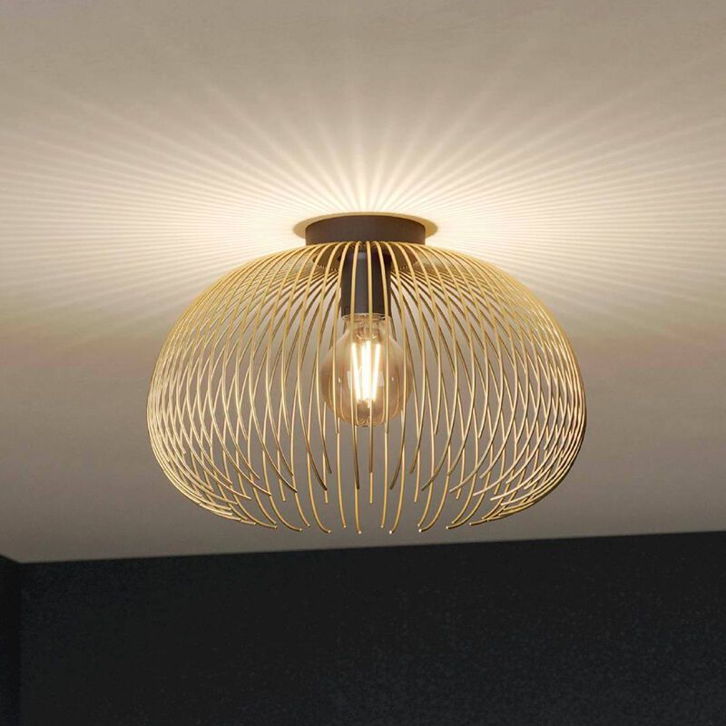 Plafonnier doré en aluminium, Keimpe