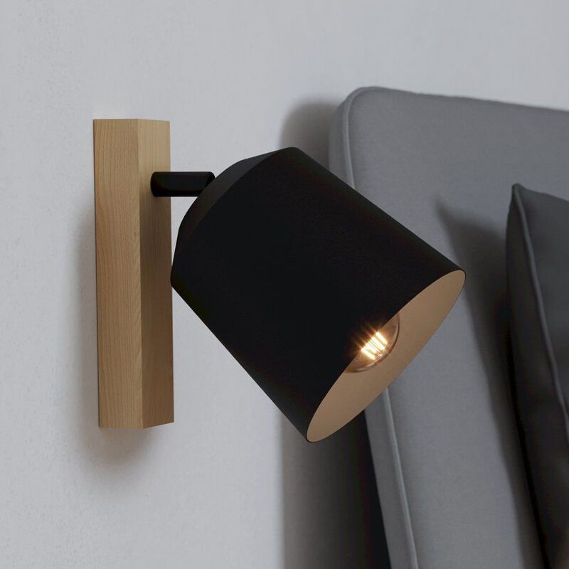 Spot plafond en bois marron, Teddy Spot plafond en bois marron, Teddy