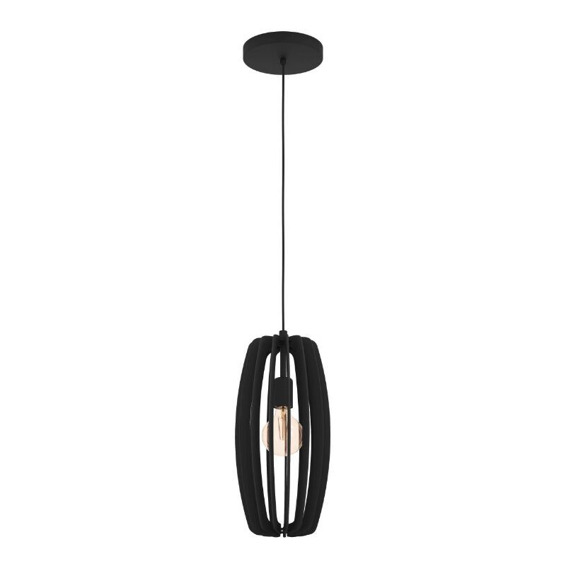Suspension en bois noire, Wilko