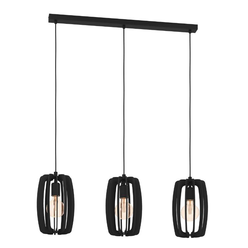 Suspension en bois noire, Wilko