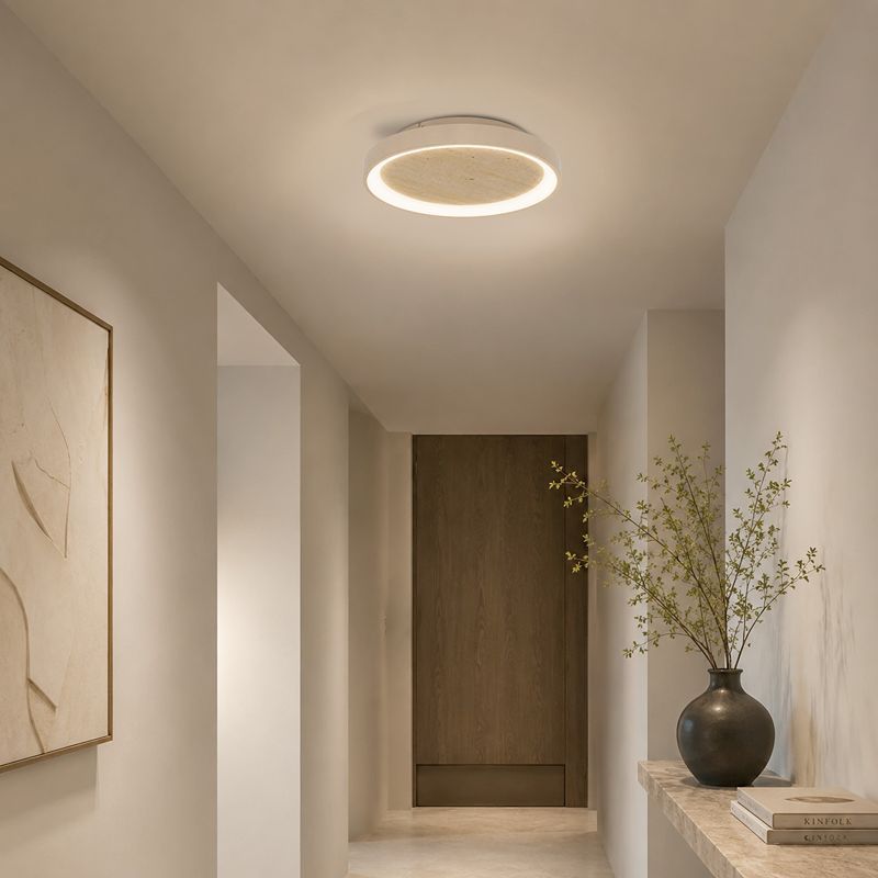 Plafonnier beige en plastique, Meliciano, 11W, 2700K LED Plafonnier beige en plastique, Meliciano, 11W, 2700K LED