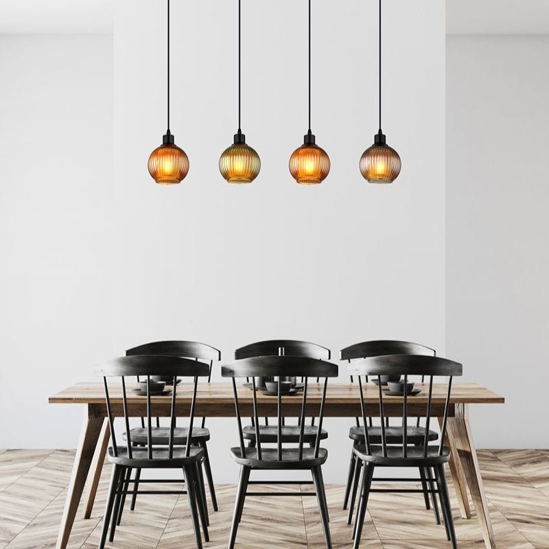 Suspension multicolore en verre, Zoubida Suspension multicolore en verre, Zoubida