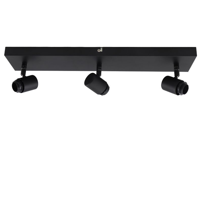 Pavillon cache fil noir en aluminium, Rika