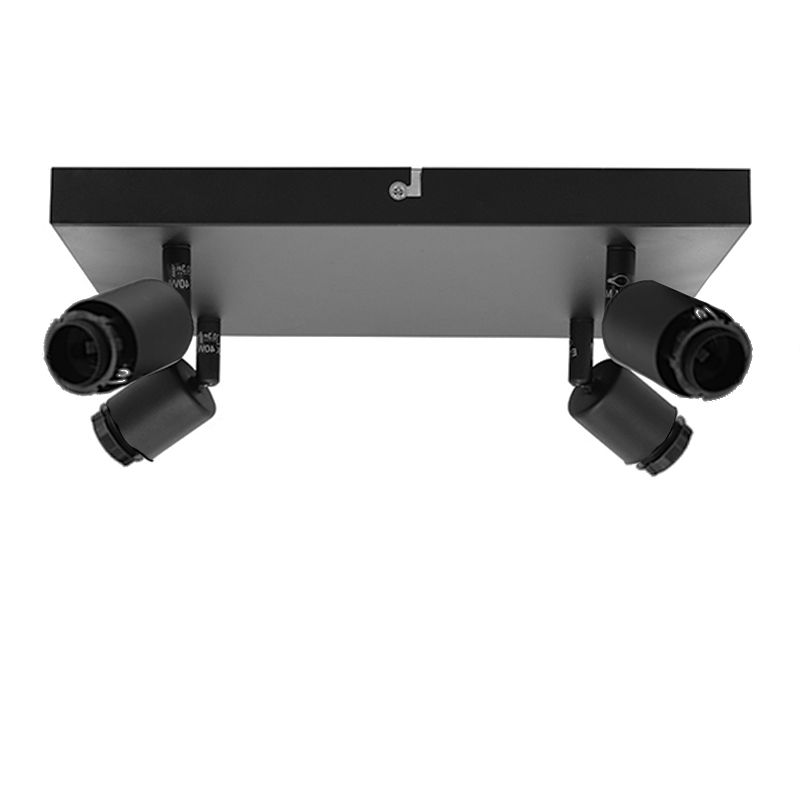 Pavillon cache fil noir en aluminium, Rika