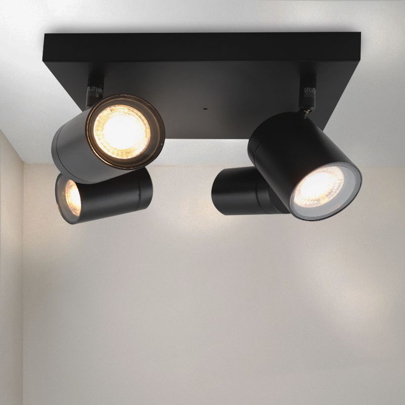 Spot plafond noir moderne, Ciara, IP44 Spot plafond noir moderne, Ciara, IP44