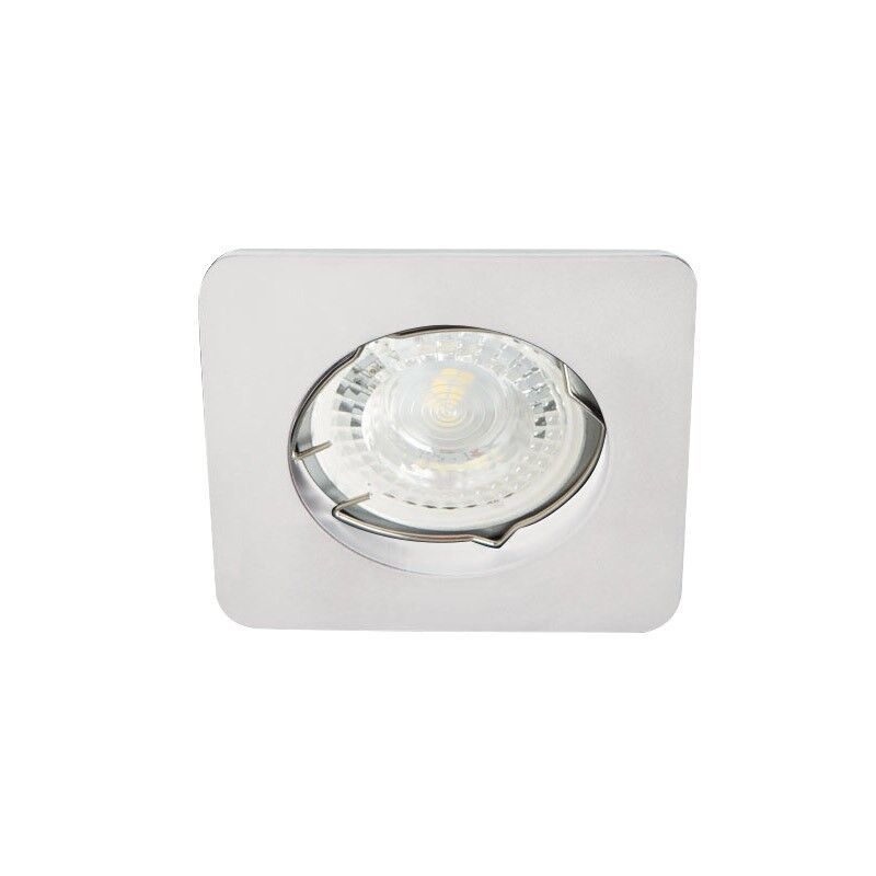 Spot encastré blanc en métal, Filo