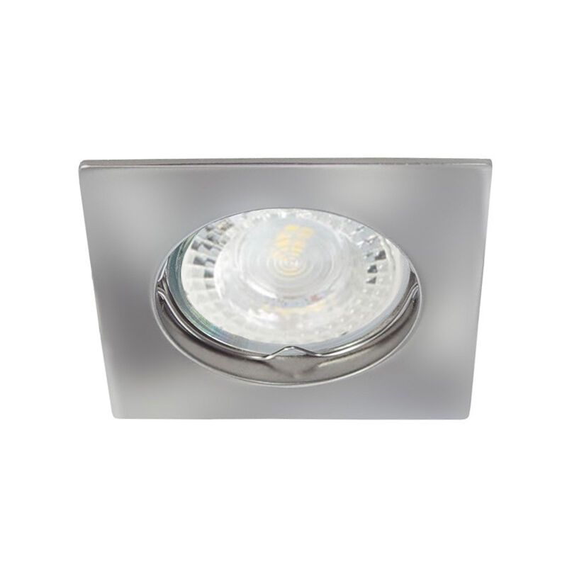 Spot encastré chromé en aluminium, Ravi Spot encastré chromé en aluminium, Ravi