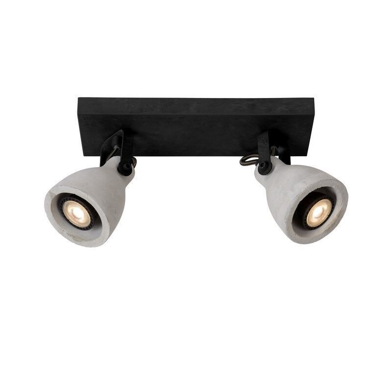 Spot plafond industriel noir, Concri Spot plafond industriel noir, Concri