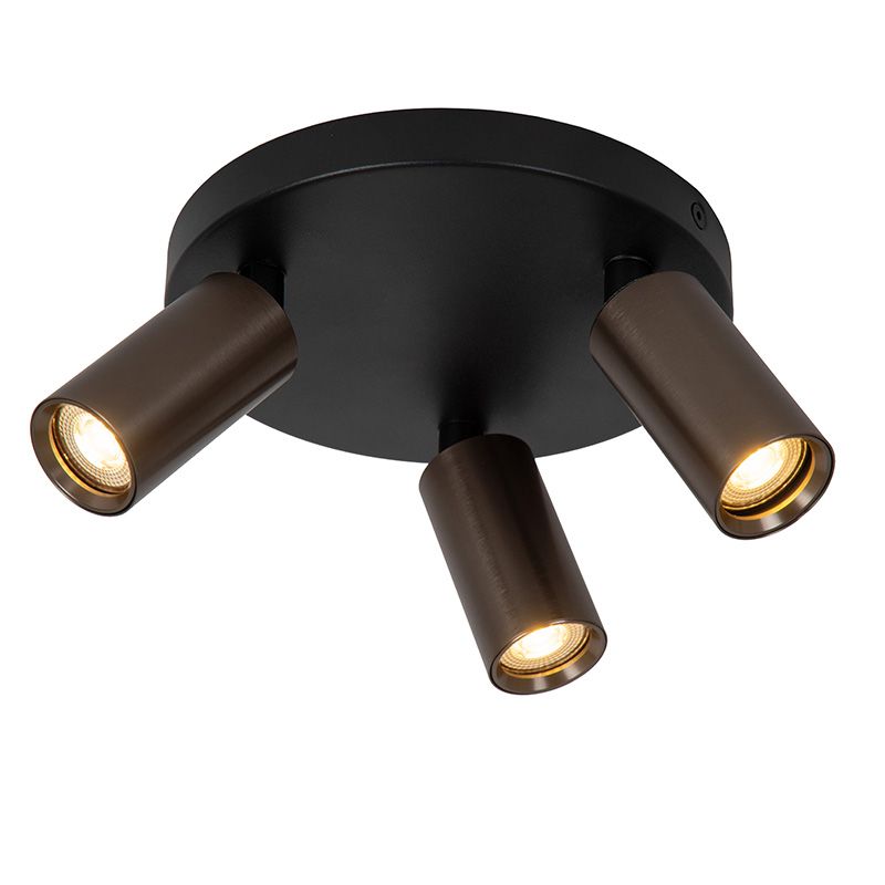 Spot plafond moderne marron, Ritmo Spot plafond moderne marron, Ritmo