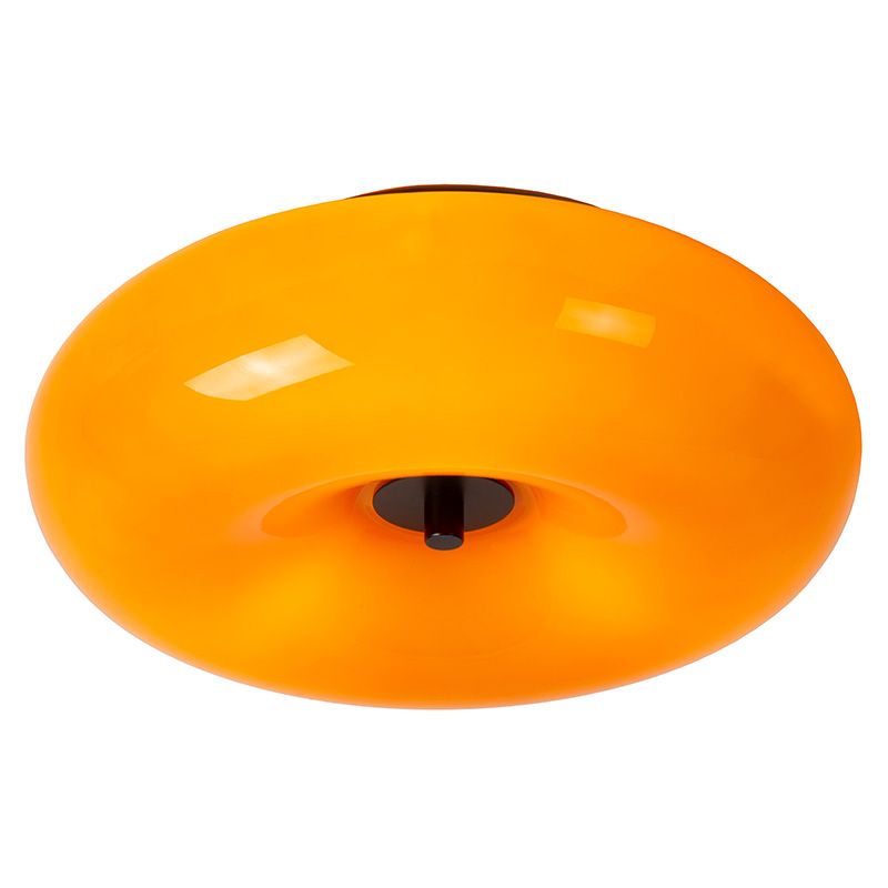 Lampe plafond rétro orange, Sentino