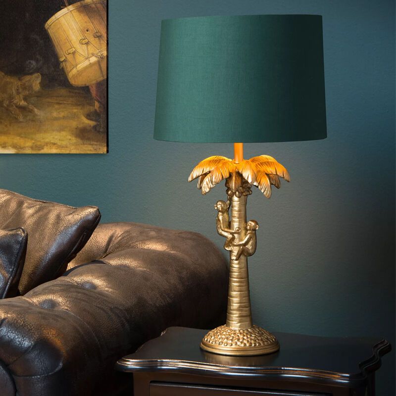 Lampe de table rétro dorée, Extravaganza Coconut, avec interrupteur Lampe de table rétro dorée, Extravaganza Coconut, avec interrupteur