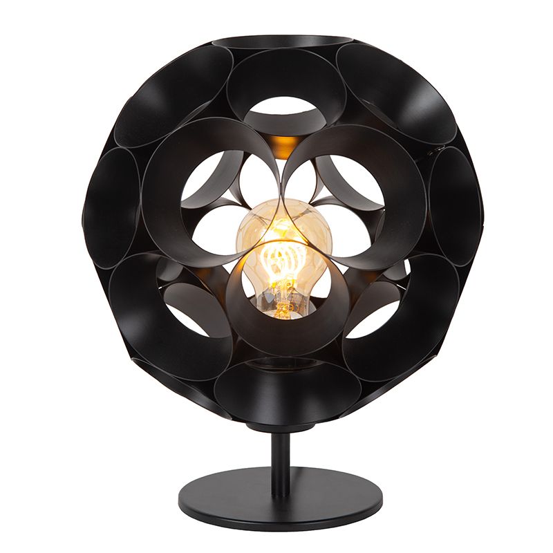 Lampe de table moderne noire, Hannelore