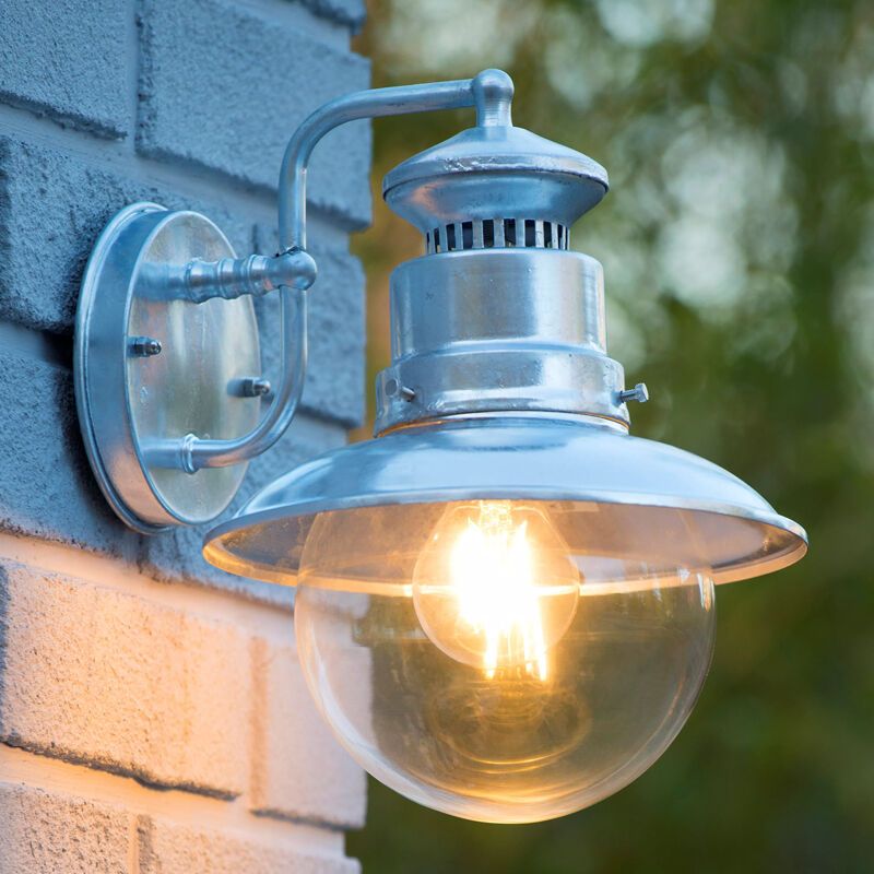 Luminaire extérieur moderne chromée, Figo, IP44 Luminaire extérieur moderne chromée, Figo, IP44