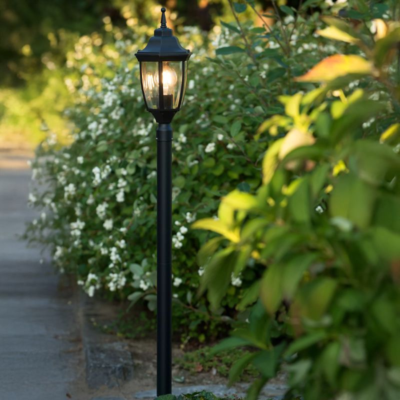 Luminaire extérieur classique noir, Tireno, IP44 Luminaire extérieur classique noir, Tireno, IP44