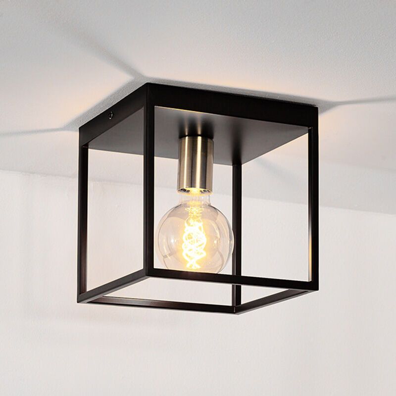 Lampe plafond moderne dorée, Ruben