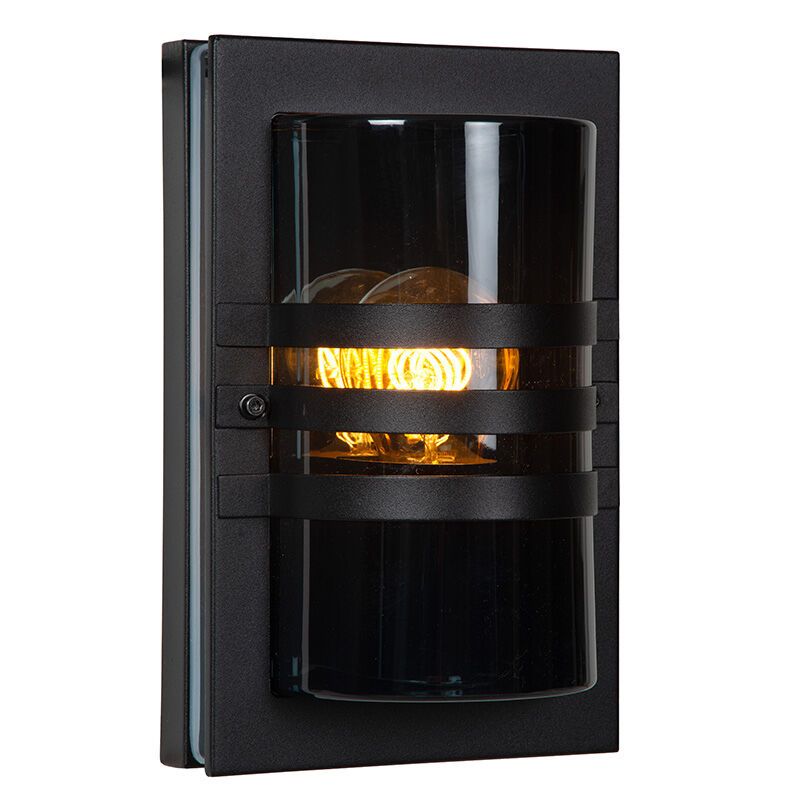 Luminaire extérieur moderne noir, Privas, IP44