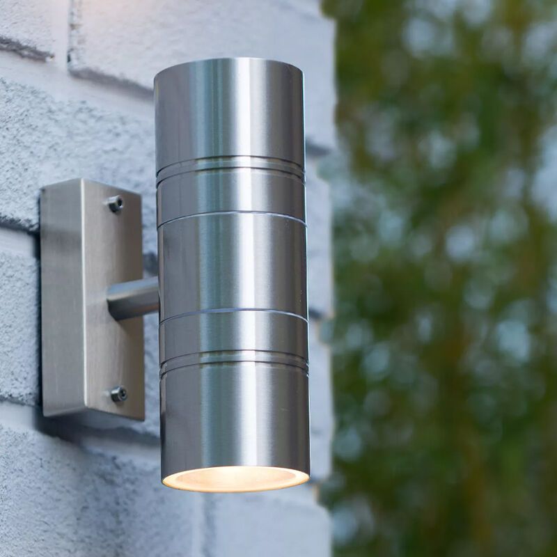 Applique up and down moderne chromée, Arne, IP44