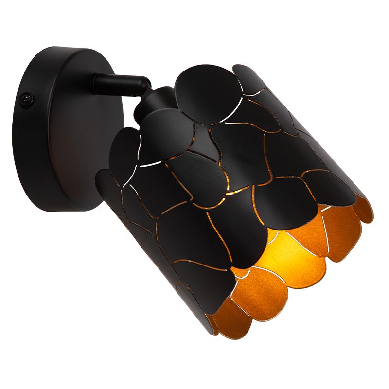 Spot mural moderne noir, Almelo Spot mural moderne noir, Almelo