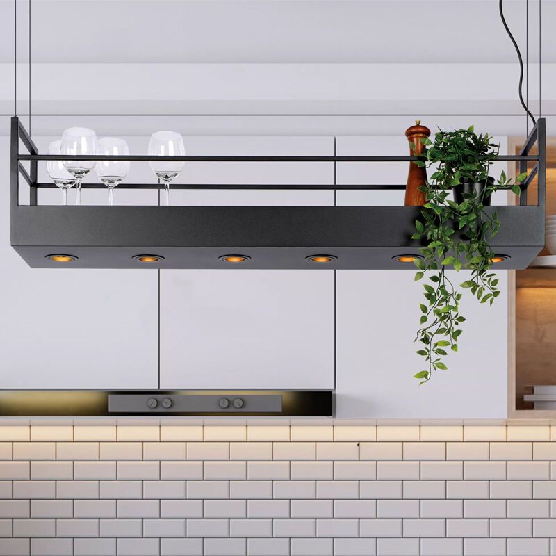 Suspension rustique noire, Miravelle