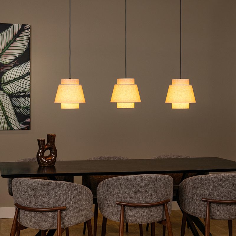 Suspension rustique beige, Tribute