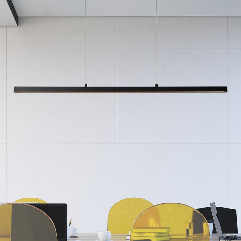 Suspension moderne noire, Sigma, 30W, 2700K LED