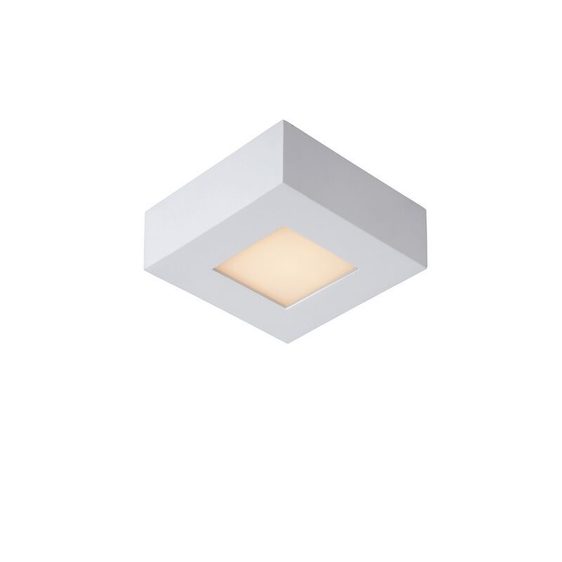 Lampe plafond moderne blanche, Brice, 8W, 3000K LED, IP44 Lampe plafond moderne blanche, Brice, 8W, 3000K LED, IP44