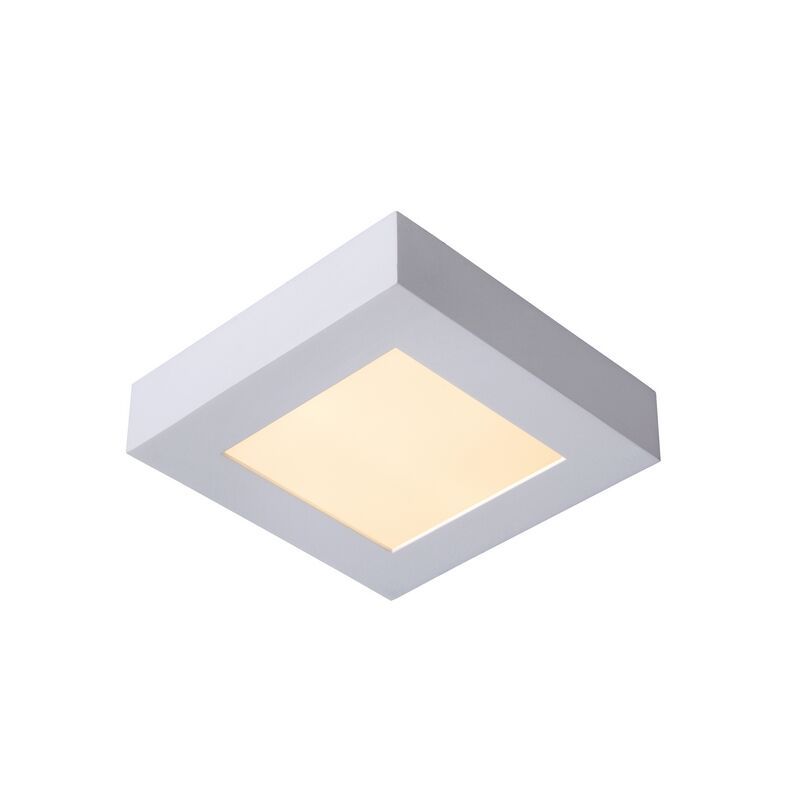 Lampe plafond moderne blanche, Brice, 15W, 3000K LED, IP44